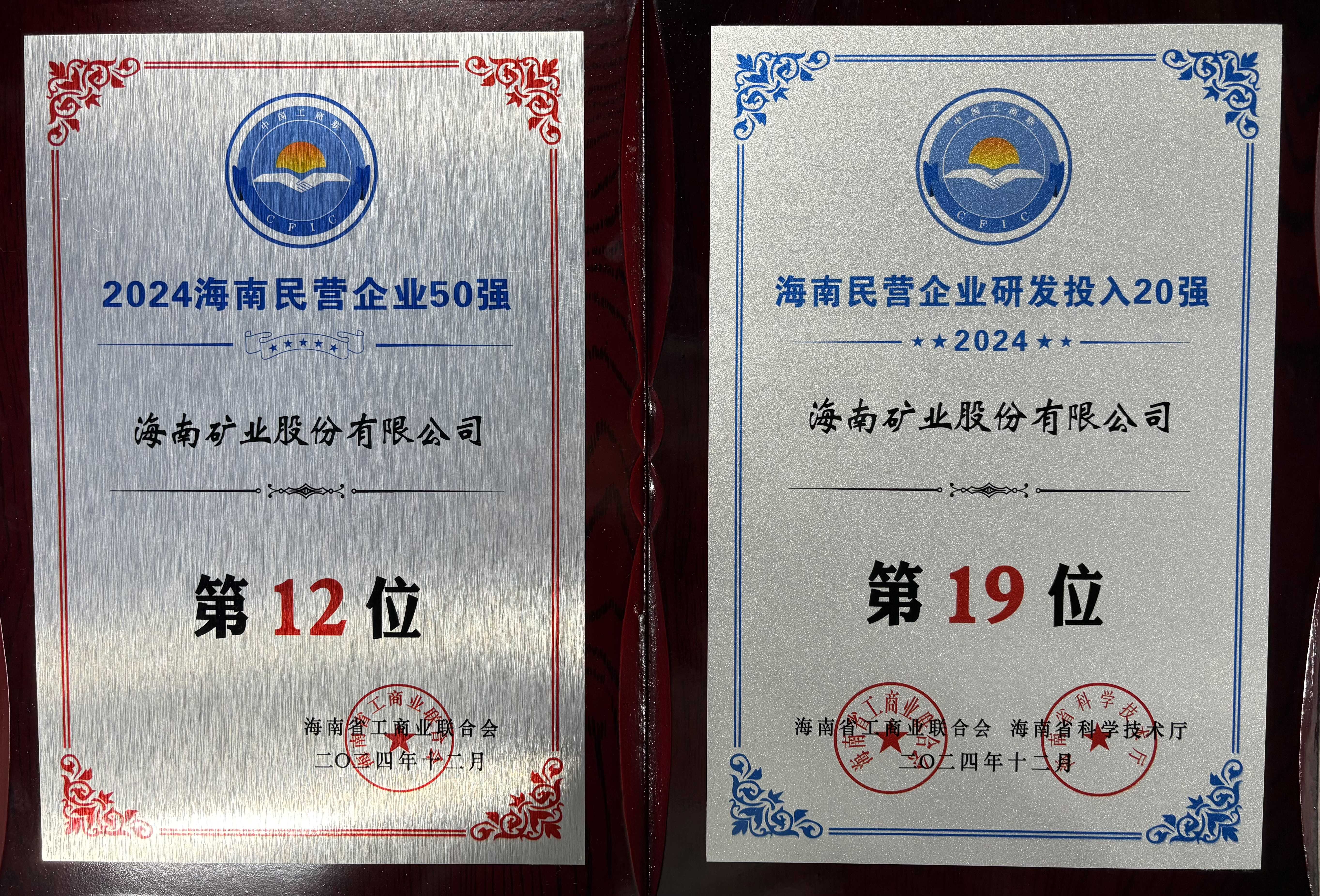“2024海南民营企业50强”榜单宣布 南宫28NG相信品牌力量位列第12位